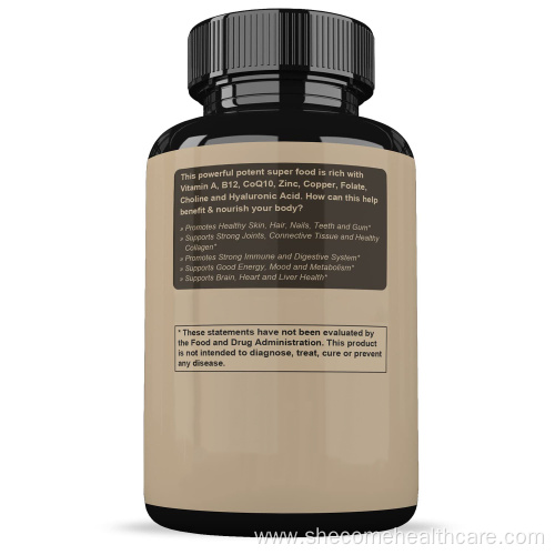 Grass Fed Promotes healthy heart Beef Liver Capsules